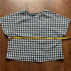 Cotton Linen Blend Oversized Top